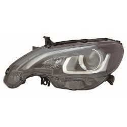 PEUGEOT 108 14-* FAROL ESQUERDO ELÉCTRICO INTERIOR NEGRO (HIR2/LED)