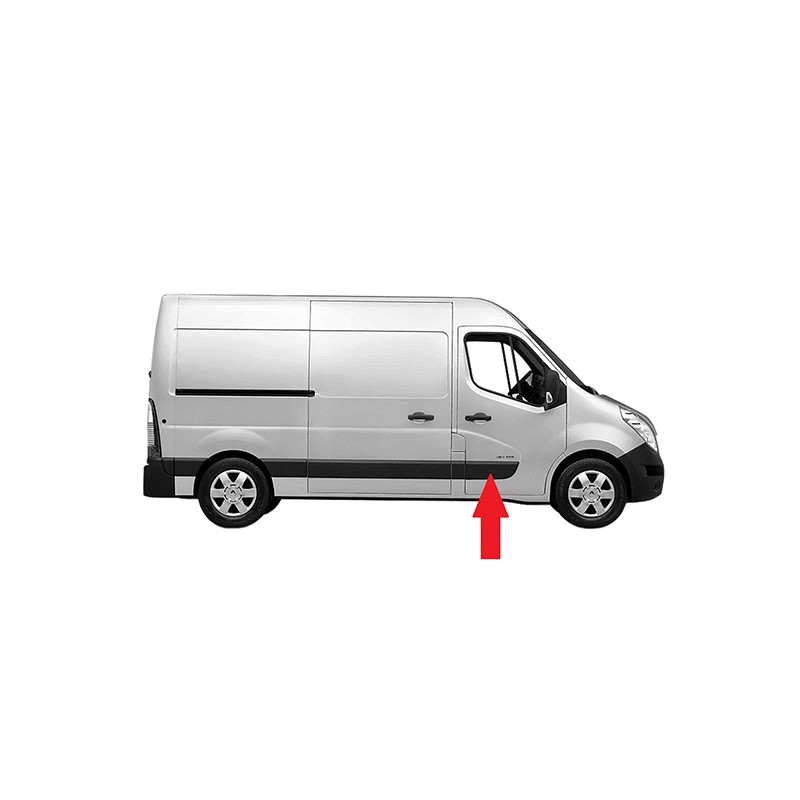 RENAULT MASTER III/MOVANO/NV400 2010.02-* FRISO PORTA FRENTE DIREITO