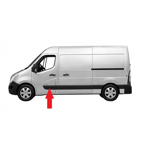 RENAULT MASTER III/MOVANO/NV400 2010.02-* FRISO PORTA FRENTE ESQUERDO