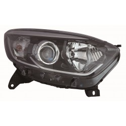 RENAULT CAPTUR 13-* FAROL DIREITO ELÉCTRICO COM MOTOR INTERIOR NEGRO FRISO CROMADO (H1/H1)