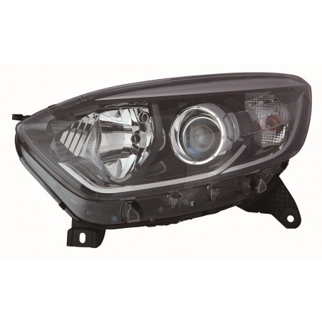 RENAULT CAPTUR 13-* FAROL ESQUERDO ELÉCTRICO COM MOTOR INTERIOR NEGRO FRISO CROMADO (H1/H1)