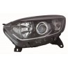 RENAULT CAPTUR 13-* FAROL ESQUERDO ELÉCTRICO COM MOTOR INTERIOR NEGRO FRISO CROMADO (H1/H1)