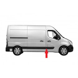 RENAULT MASTER III/MOVANO/NV400 2010.02-* FRISO LATERAL DIREITO COM FURO PISCA