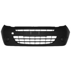 RENAULT KANGOO 2008-* PARA-CHOQUES FRENTE PRETO (COM FRISO SEM FUROS FAROL)