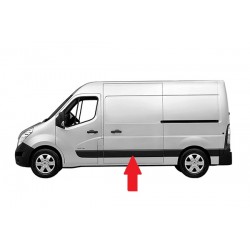 RENAULT MASTER III/MOVANO 2010.02-* FRISO PAINEL LATERAL ESQUERDO MEIO