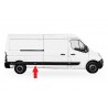 RENAULT MASTER III/MOV 2010.02-* FRISO PAINEL LATERAL DIREITO MEIO/TRÁS COM FURO PISCA (LONGA)