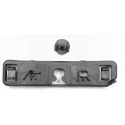 LANCIA YPSILON 12-* SUPORTE DIREITO PARA-CHOQUES TRÁS