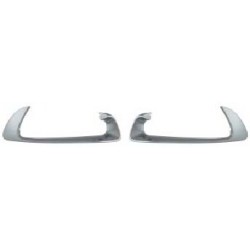 RENAULT SCENIC 12-* KIT FRISOS CROMADOS GRELHA PARA-CHOQUES FRENTE (DIREITO/ESQUERDO)