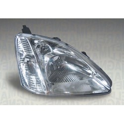 HONDA CIVIC 3/5 PORTAS 01-04* FAROL DIREITO ELÉCTRICO ARO CROMADO M/MARELLI (H4)