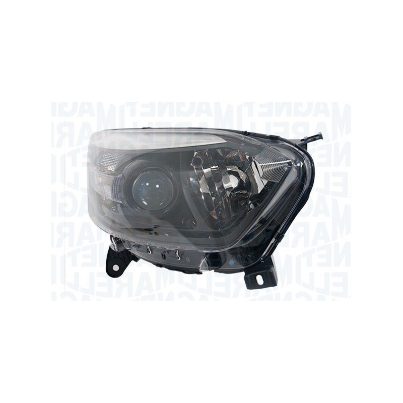 RENAULT CAPTUR ENTRY RANGE 13-* FAROL DIREITO ARO NEGRO M/MARELLI