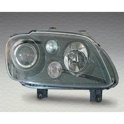 VW TOURAN 03-* FAROL DIREITO ARO NEGRO M/MARELLI (H7/H7)