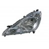 HONDA JAZZ 2011.02-* FAROL ESQUERDO MANUAL/ELÉCTRICO ARO CROMADO (H4)
