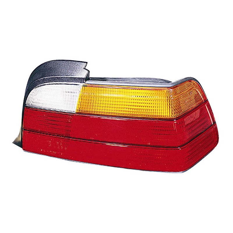 BMW E36 91-* FAROLIM TRÁS DIREITO (BRANCO/AMARELO/VERMELHO 2 PORTAS)