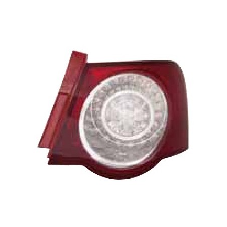 VW PASSAT 05-* FAROLIM TRÁS DIREITO (CANTO 4 PORTAS LED VERMELHO/FUMADO)