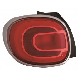 FIAT 500L 12-* FAROLIM TRÁS ESQUERDO (CINZA MATE)(LED)(MODELO TREKKING)