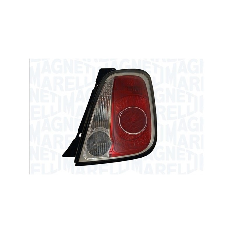 FIAT 500 10-* FAROLIM TRÁS COM MARCHA ATRÁS VERMELHO/ESCURO SEM NEVOEIRO M/MARELLI