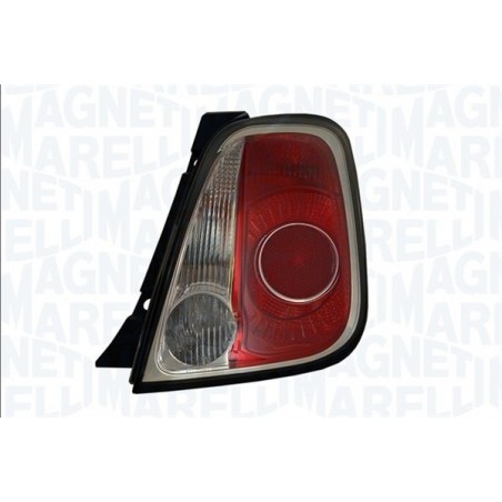 FIAT 500 10-* FAROLIM TRÁS COM MARCHA ATRÁS VERMELHO/ESCURO SEM NEVOEIRO M/MARELLI