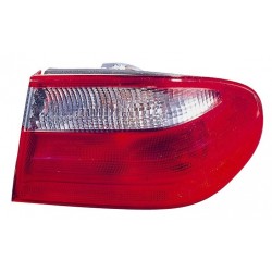 MERCEDES W210 99-* FAROLIM TRÁS DIREITO (CANTO BRANCO/VERMELHO)