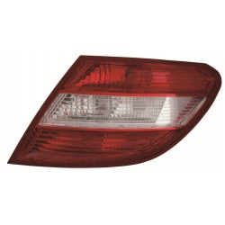 MERCEDES C W204 07-* FAROLIM TRÁS DIREITO (VERMELHO/BRANCO 4 PORTAS)