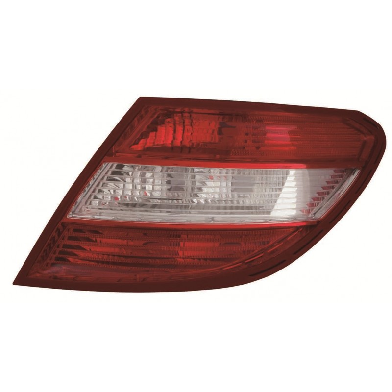 MERCEDES C W204 07-* FAROLIM TRÁS DIREITO (VERMELHO/BRANCO 4 PORTAS)