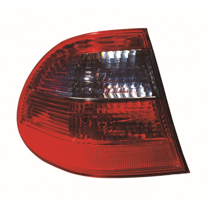 MERCEDES W211 06-* FAROLIM TRÁS ESQUERDO (VERMELHO/FUMADO CLA/ELEGANCE/SW)