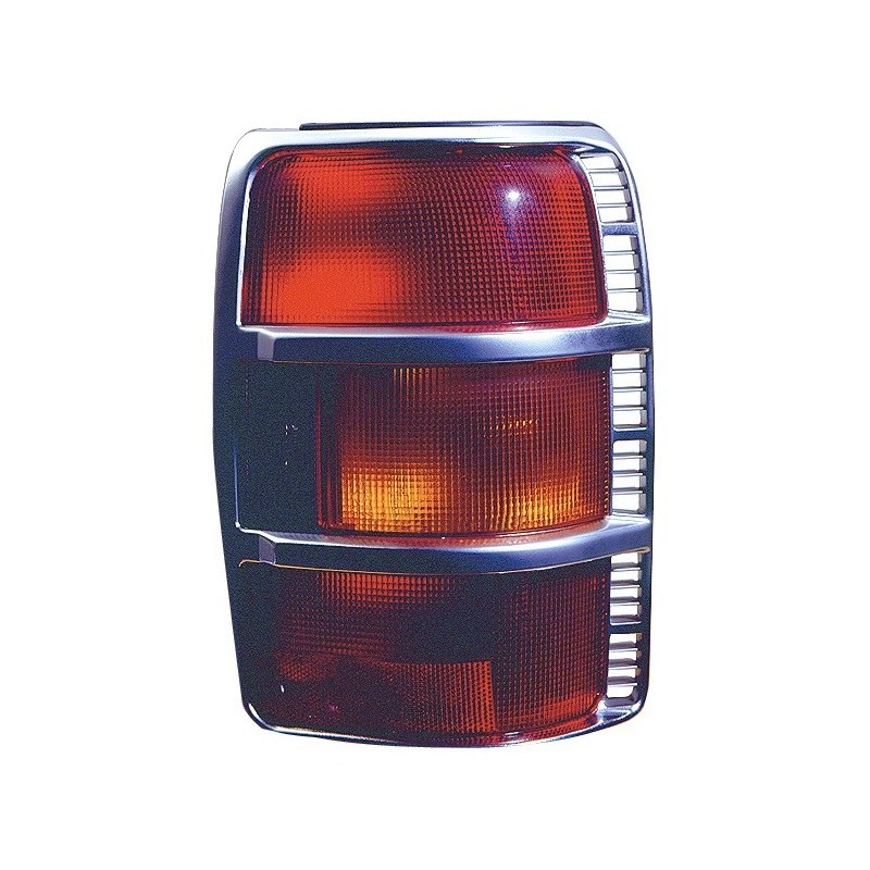 MITSUBISHI PAJERO 92-* FAROLIM TRÁS ESQUERDO (COM ARO CROMADO)