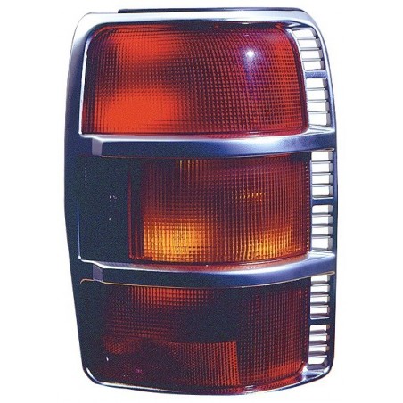 MITSUBISHI PAJERO 92-* FAROLIM TRÁS ESQUERDO (COM ARO CROMADO)