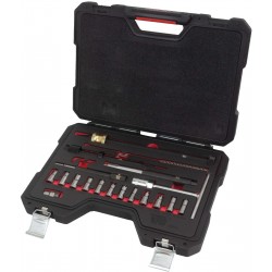 KIT DE SERVIÇO DO INJETOR MASTER DE 21 PEÇAS PARA BOSCH, DELPHI, DENSO, SIEMENS