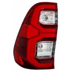 TOYOTA HILUX 2020.06-* FAROLIM TRÁS ESQUERDO CAIXA METÁLICA (LR4B/LED/PY21W/LW5B)