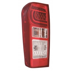 ISUZU D-MAX 16-17* FAROLIM TRÁS ESQUERDO CAIXA METÁLICA (LED)