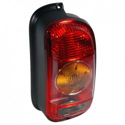 MINI CLUBMAN R55 07-* FAROLIM TRÁS DIREITO (VERMELHO/AMARELO)