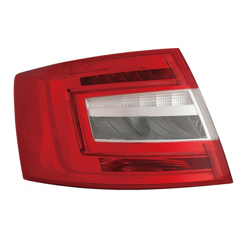 SKODA OCTAVIA III 2017.01-* FAROLIM TRÁS ESQUERDO (LED)
