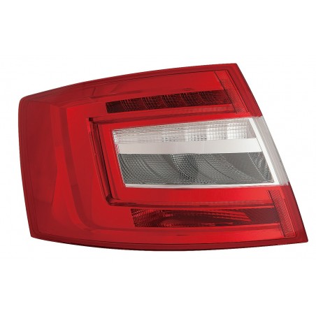 SKODA OCTAVIA III 2017.01-* FAROLIM TRÁS ESQUERDO (LED)