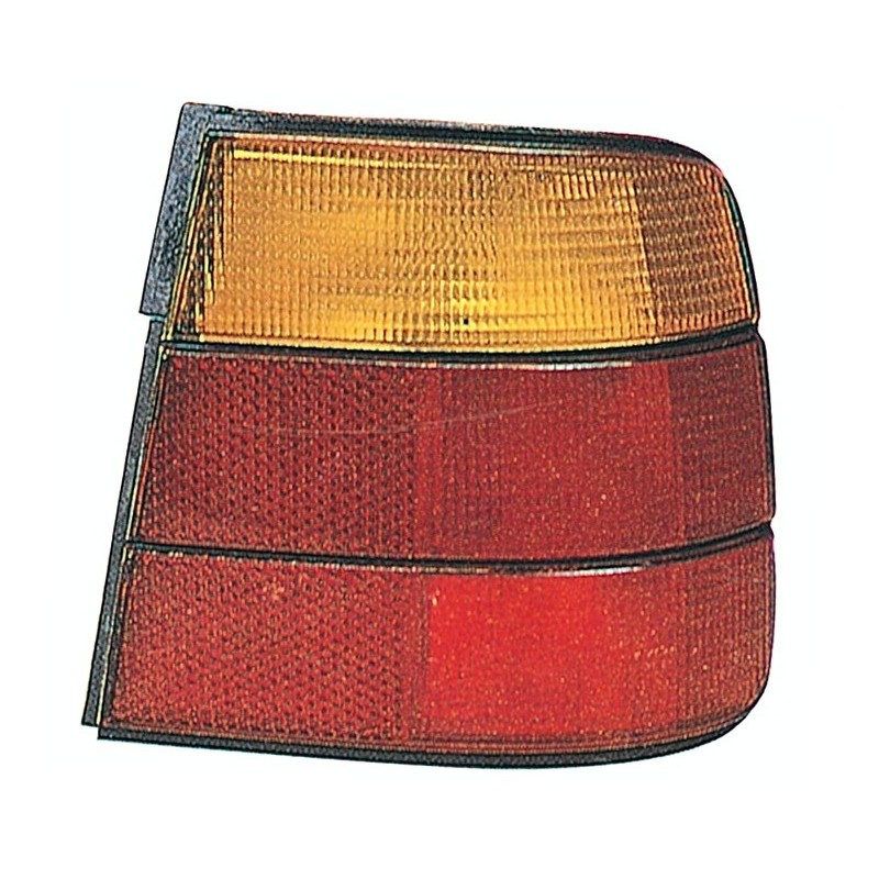 BMW E34 88-* FAROLIM TRÁS DIREITO (AMARELO/VERMELHO)