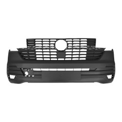 VW TRANSPORTER T6.1 2019.07-* PARA-CHOQUES FRENTE PRETO COM GRELHA SUPERIOR