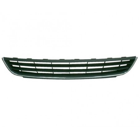 VW JETTA 11-* GRELHA PARA-CHOQUES FRENTE (COMPLETA) (CROMADO/PRETA)