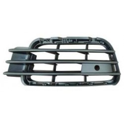 VW TOUAREG 10-* GRELHA ESQUERDO PARA-CHOQUES FRENTE (COM FURO SENSOR)