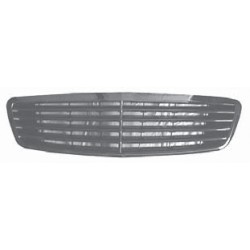 MERCEDES S W220 00-02* GRELHA (COMPLETA) (CROMADA/PRETA)
