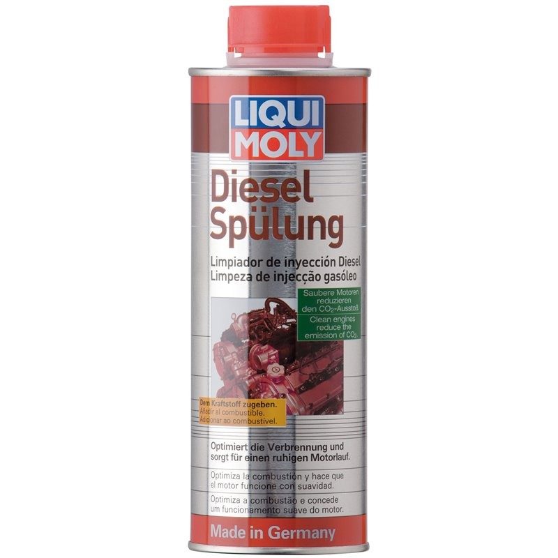 Liqui Moly 2509 – Aditivo de Limpeza de Injeção Diesel 500ml | Melhora Desempenho Motor
