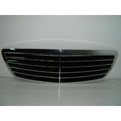 MERCEDES S W220 02-* (S350)* GRELHA (COMPLETA) (CROMADA/PRETA)