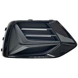 AUDI Q3 2018.07-* GRELHA DIREITO PARA-CHOQUES FRENTE PRETA