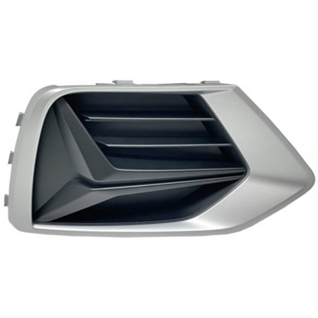 AUDI Q3 2018.07-* GRELHA DIREITO PARA-CHOQUES FRENTE CINZA